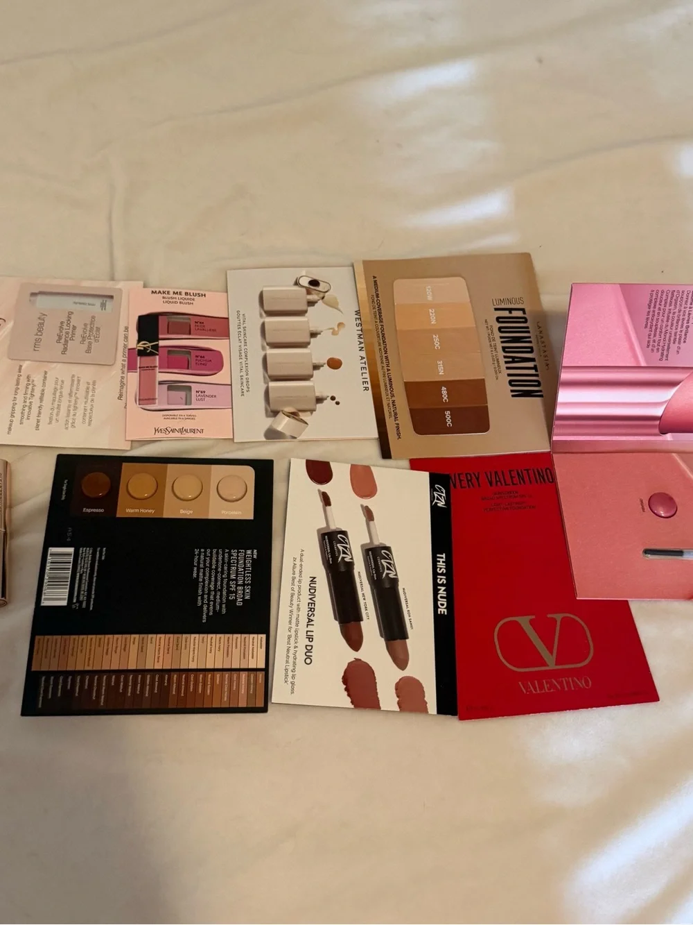 Lot of 19 Makeup Foundation Sample Size Anastasia Brow Gel x2 Sephora Fenty New